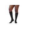 CURAD Knee-High Compression Black Hosiery 20-30 Mmhg, Reg A