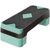 27" Aerobic Step Trainer Cardio Adjustable Exercise Workout Fitness w/ Risers