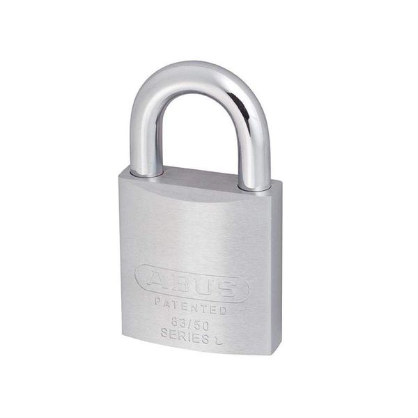 Abus 83/50 50mm Chrome Plated Brass Padlock ABU8350