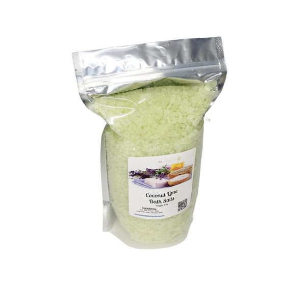Bath Salts | 4lb Bag | Coconut Lime Scent