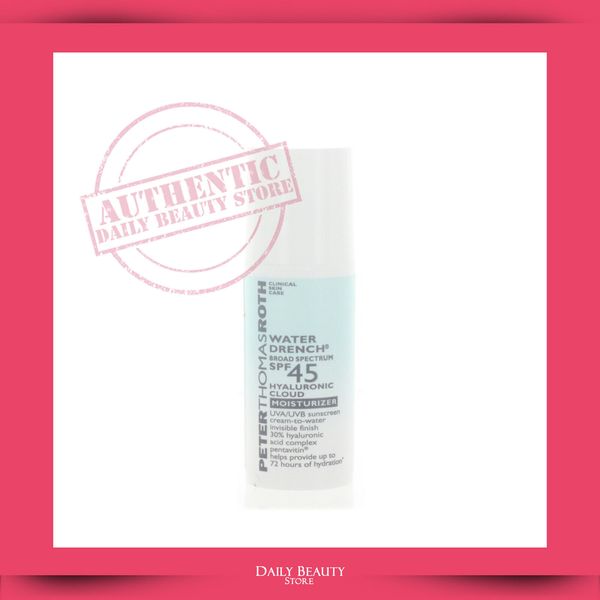 Peter Thomas Roth Water Drench Hyaluronic Cloud Moisturizer 5ml 0.17oz X 2 PACK