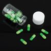WLLHYF 10 PCS Plastic Clear Bottles 80ML Transparent Pill Bottle Empty Container Refillable Solid Powder Case Reusable Storage Holder with Caps for Dispense Different Items