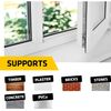 Everbuild White External Frame Sealant - 4 Tubes