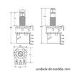 scud bush-pull pot, 500kΩ, a-curve push-500a
