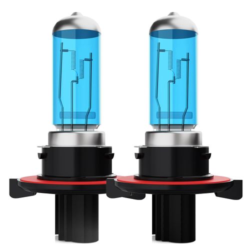 ZPXGIZT Light Bulbs Fit For Ford Flex 2009-2019,9008 High Low Beam High Performance Halogen Headlight Bulb Combo, 6000K White Light, Pack of 2