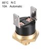 sourcing map KSD301 Thermostat, Temperature Controller 85°C Copper M6 Normally Closed N.C. 10A