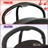 PROTEC TIF | Neoprene Handlebar Protector Covers Compatible with Bugaboo Butterfly (Fits Over Original Covers)
