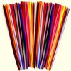 Pipe Cleaners Chenille Stems Colours Assorted 30cm x 4mm 100