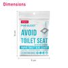 PeeBuddy Disposable Toilet Seat Covers - 100 Seat Covers White