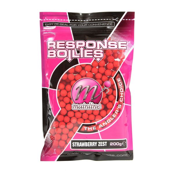 Mainline Response Boilies - Pink Prawn - 10 mm - 200 g