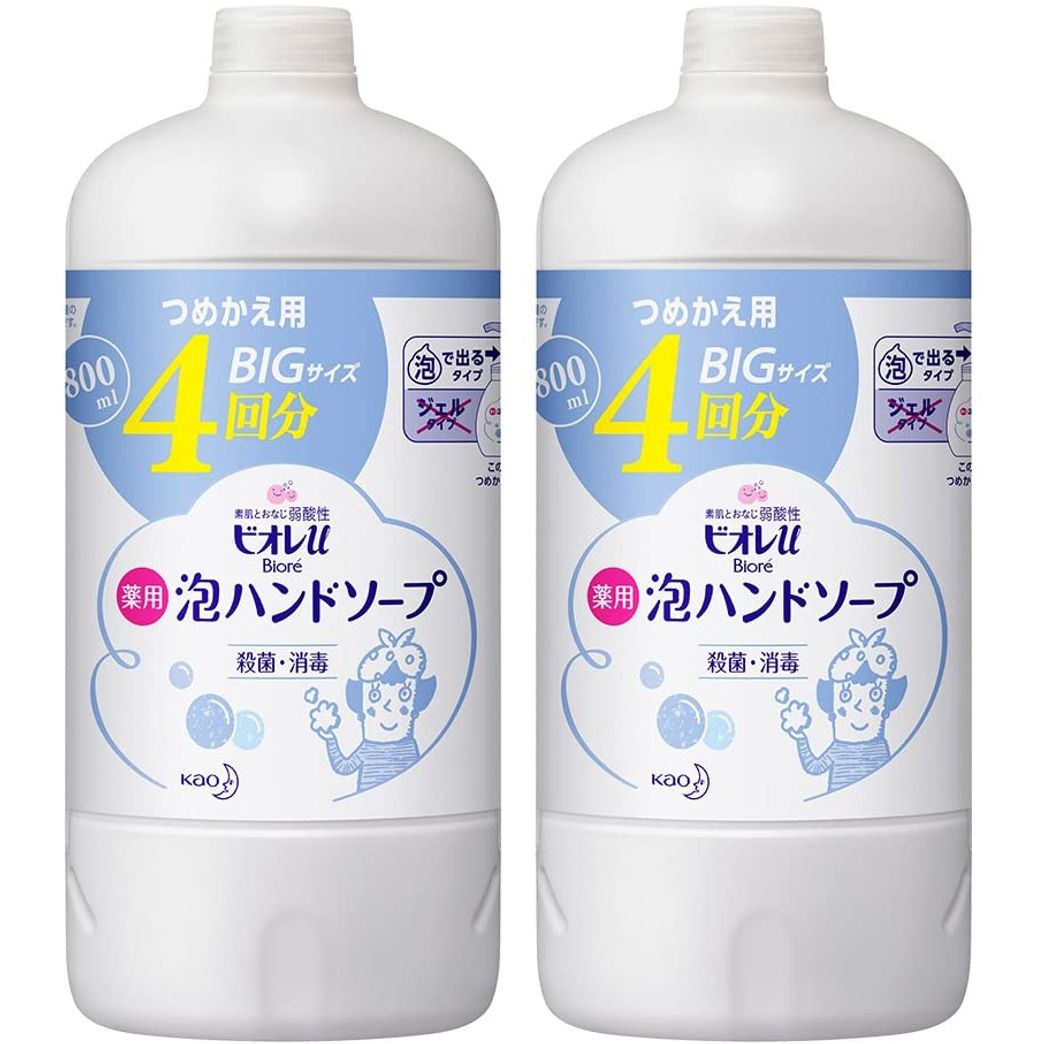 Bioré U Foaming Hand Soap (800 ml) Refill
