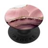 Blush pink agate crystals colors modern design pattern -Pink PopSockets Adhesive PopGrip