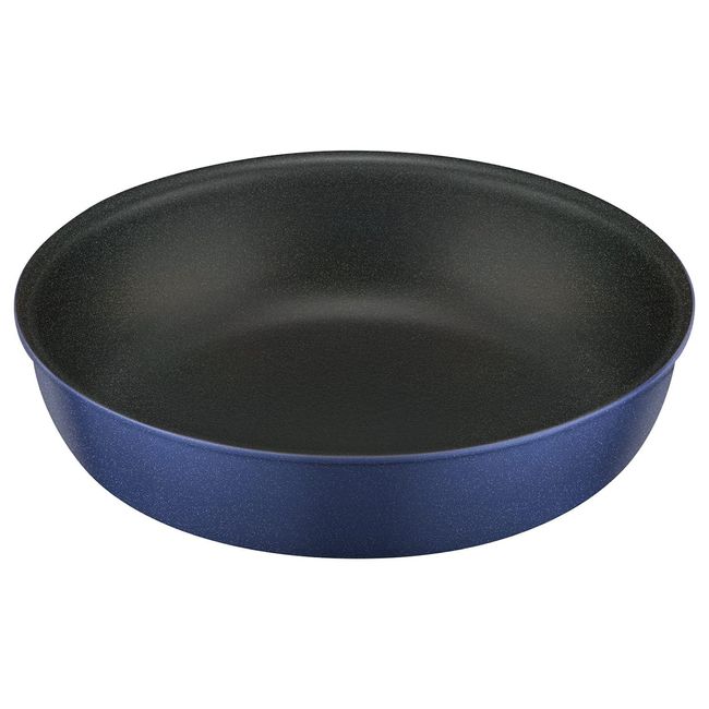 Thermos Durable Series KVC-020 IBL Frying Pan 7.9 inches (20 cm), For Gas Fire, Indigo Blue