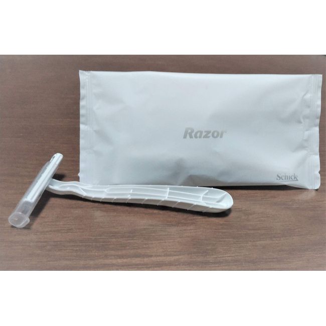 Hotel Amenity Disposable Razors Six Special SS-II Individual Packaging, Commercial Use, 100 Pieces