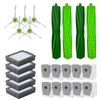 Replacement Set Roller Filter Brush Zipped Dust Bag for iRobot Roomba i7+ i8 j7+