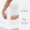 King Padded Polyester Mattress Protector Encasement