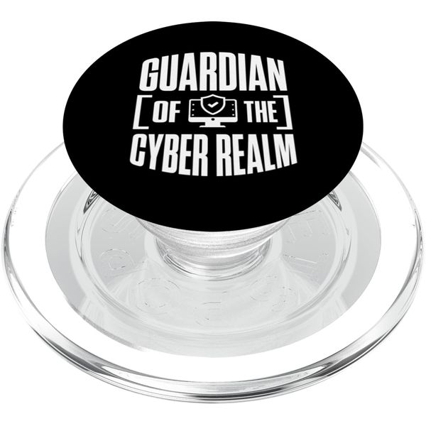 It Security Cyber Security Analyst Cyber Crime Pun PopSockets PopGrip for MagSafe