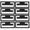8 Pack Black Replacement Clips for IKEA Schottis Blinds - Replacement blind clips