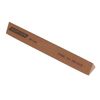 Norton India Aluminum Oxide Triangular File 4 x 1/4 Inch India File Triangular MF114 Medium Grit