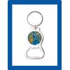 PEACOCK BIRD ART CUSTOM BOTTLE OPENER KEYCHAIN KEY RING COOL UNIQUE GIFT