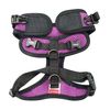 Puppia Authentic RiteFit Harness with Adjustable Neck, Medium, Purple