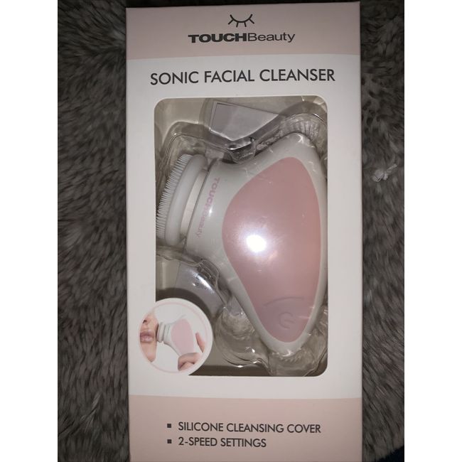 Plum Beauty Sonic Facial Cleanser 2 Speed Battery Operated - 1ct