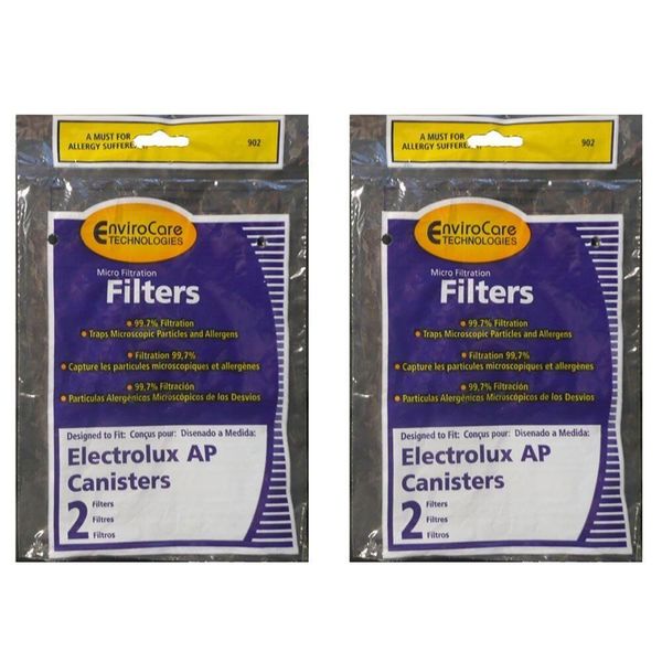 (2) Fits For EnviroCare Fits For Aerus AP100 Micro electrostatic Filter LE 2100,