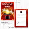 Olivia Samuel 20 x Magic Party Invitations from A6 Postcard Size with envelopes