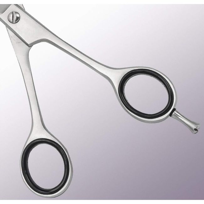 T&A Hair Cutting Scissors Professional - 6.5 Inch Stainless Steel Barber  Scissors with Adjustment Screw & Finger Rest - Hair Shears for Hair  Cutting