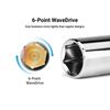 Capri Tools 12 mm Deep Socket, 1/4-Inch Drive, 6-Point, Metric