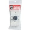 Dial Wall Switch 115 V White