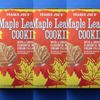 3 Packs Trader Joe's Maple Leaf Cookies 11.4 oz Each Pack