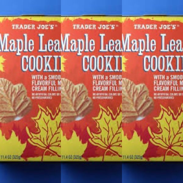 3 Packs Trader Joe's Maple Leaf Cookies 11.4 oz Each Pack