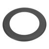 sourcing map Air Compressor Compression Piston Ring, Universal Air Compressor Replacement Part 73.5mm OD 50mm ID 1mm Thickness, Black