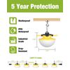 YXL 130W 16000LM Construction Lights String 100FT Industrial LED String Work ...