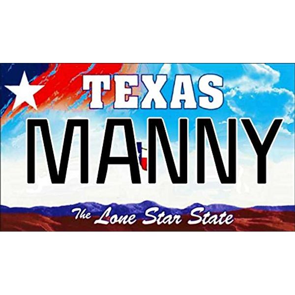 Personalized Texas 2009 Refrigerator Magnet State License Plate Replica
