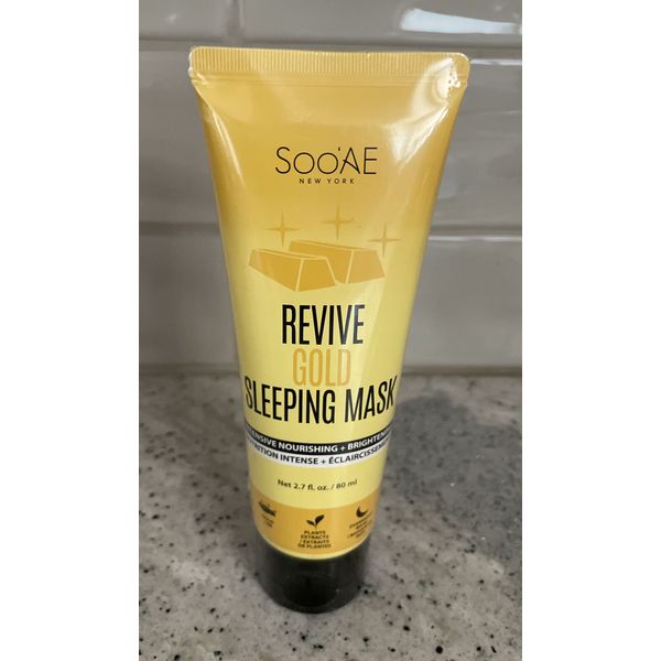 Soo'AE Revive Gold Sleeping Mask Intensive Nourishing Brightening 2.7 fl oz