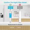 AQUA CREST GXRTQR Inline Water Filter, replacement for GE® GXRTQR, NSF Certified