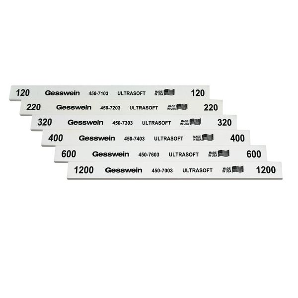 Gesswein Ultra-Soft All-Grit Set - 6 Piece