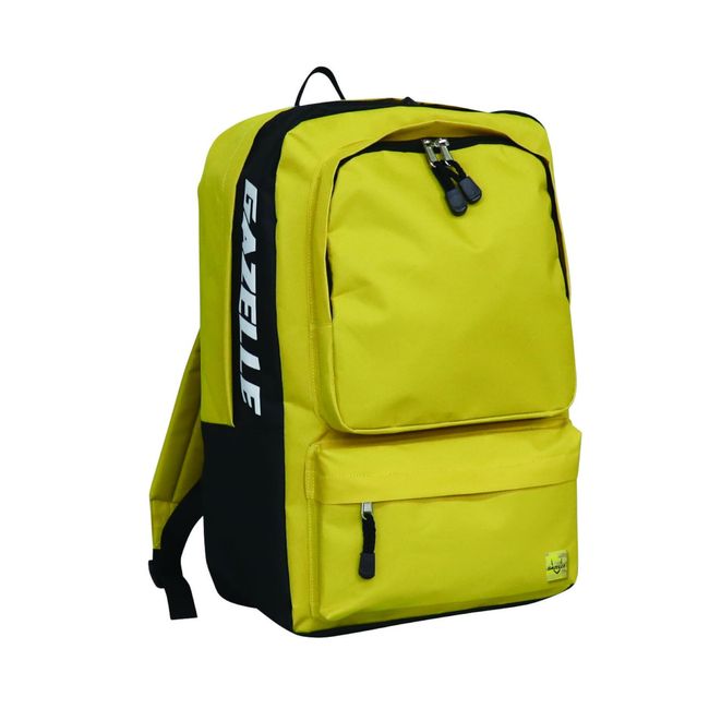 Fukutoku Sangyo Gazelle G-103 Rucksack, Backpack, Daypack, D Pack, Yellow