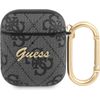 Guess GUA24GSMK Case for AirPods Grey 4G Script Metal Collection