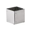 HIC Kitchen Adjustable Square-to-Rectangle Food Ring, Makes 10 Configurations, Stainless Steel
