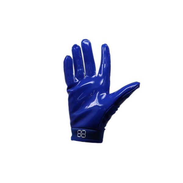 FRG-03 professional receiver football gloves, RE, DB, RB BLUE (L)