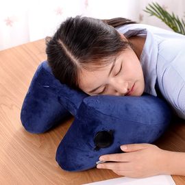 Inflatable Travel Pillow Office Nap Pillow Portable Cushion Neck