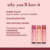 Burts Bees 100% Natural Tinted Lip Balm, Red Dahlia with Shea Butter & Botanical Waxes 1 Tube