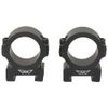 Vapor Horizontal 30mm, Medium Matte Black, Scope Optic Rings