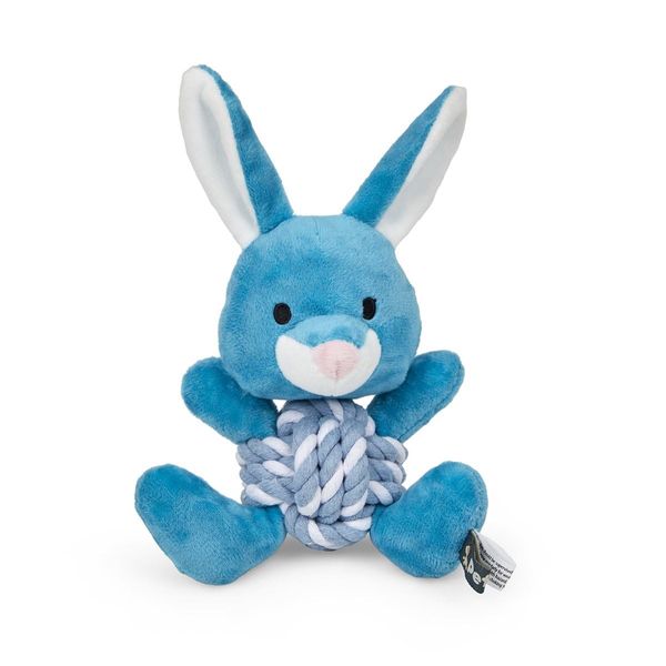 Surrey Feed Rabbit Rope Ball Dog Toy - Easter Bunny