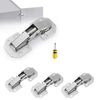 2-Pack Hidden Hinges for Cabinet Doors Frameless,90 Degree Concealed Cabinet Hinges, Surface Mount Hinges (4)