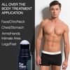 Seroflora For Men Razor Bumps Solution - Ingrown Hair Treatment for Men - Razor Bump Treatment for After Shave & Waxing - Roll-On for Face, Legs, Body (3.5floz)