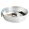 Pentole Agnelli Family Cooking Aluminium Conical Cake-Pan with Ring, Diameter 18 cm, Silver